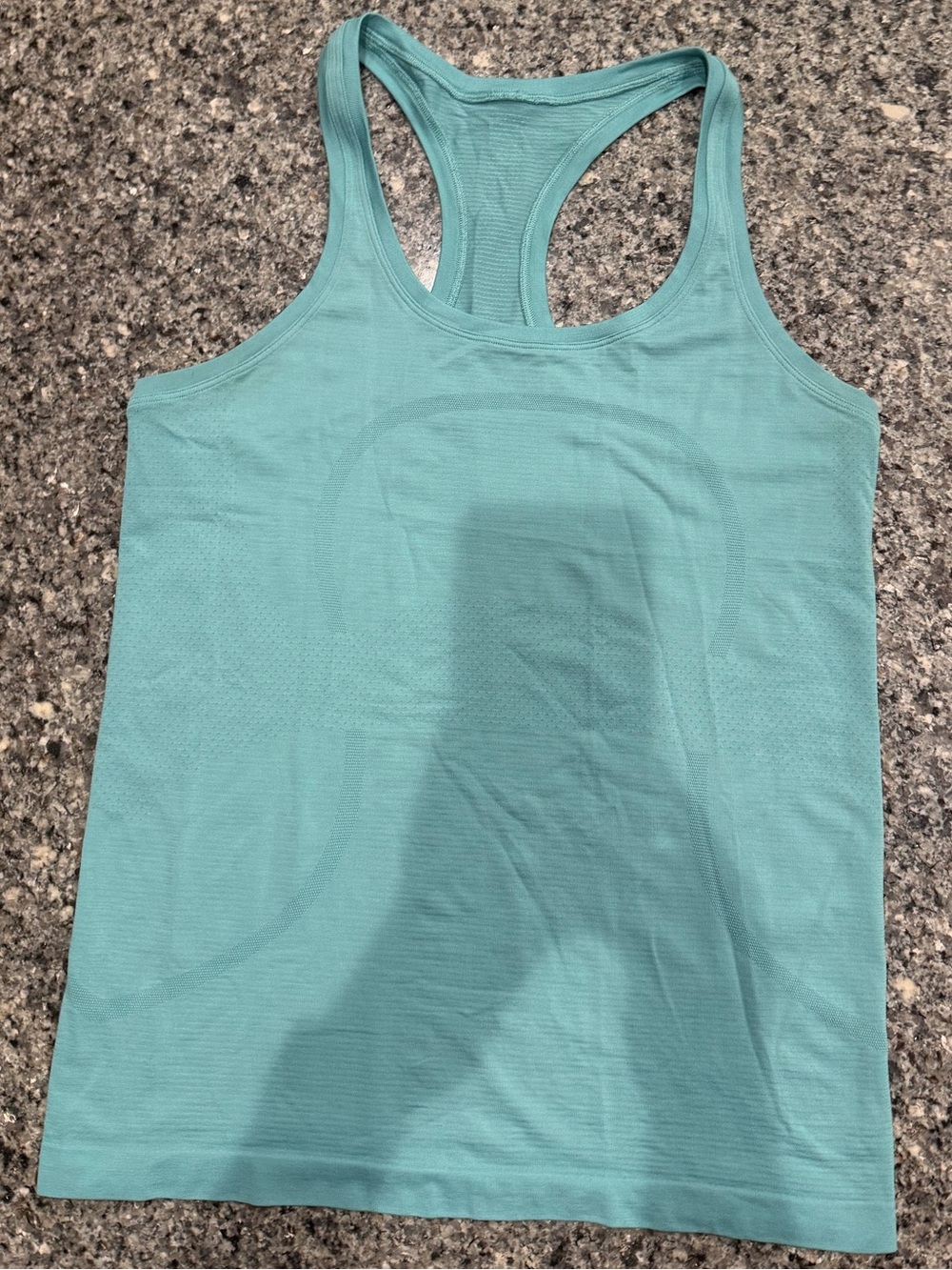 Swiftly Tech Teal Racerback Tank
